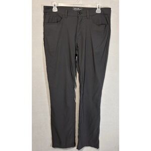 Eddie Bauer Travex Pants‎ Mens 36x34 Gray Nylon Blend Outdoors Actual 39x33 inch